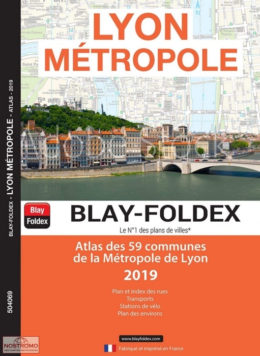 LYON MÉTROPOLE | Blay Foldex street atlas
