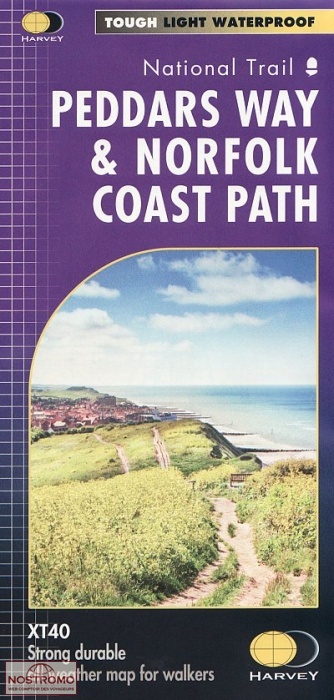 PEDDARS WAY & NORFOLK COAST PATH | Harvey hiking map