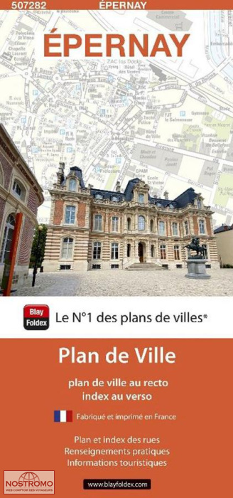 ÉPERNAY | Blay Foldex street map