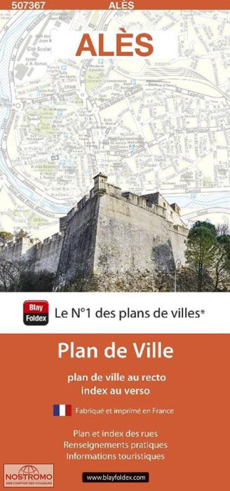ALÈS | Blay Foldex street map