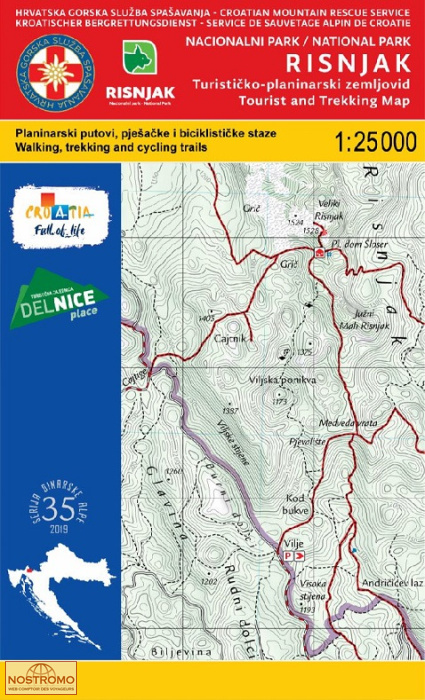 35 RISNJAK | HGSS hiking map