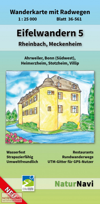 EIFELWANDERN 5 - RHEINBACH-MECKENHEIM | carte de randonnée NaturNavi