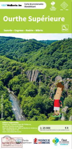 OURTHE SUPÉRIEURE | NGI/IGN hiking map