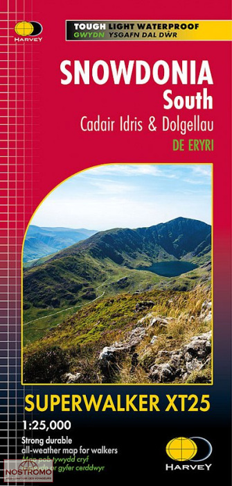 SNOWDONIA SOUTH | Harvey hiking map