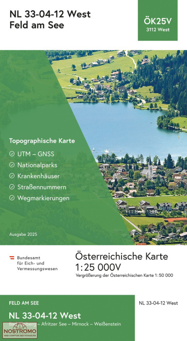 3112-WEST FELD AM SEE | BEV topographical map