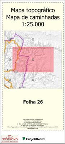 026 DEILAO (BRAGANÇA) | carte topographique Projektnord