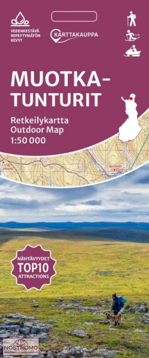 MUOTKATUNTURIT | Karttakauppa hiking map