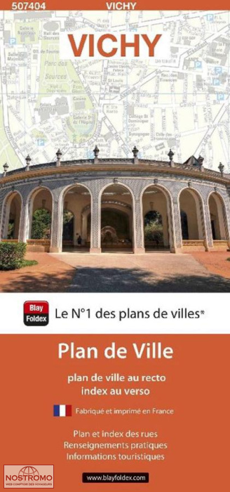 VICHY | Blay Foldex street map
