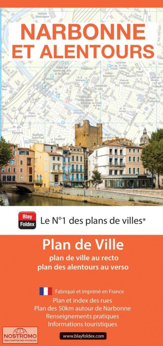NARBONNE | Blay Foldex street map
