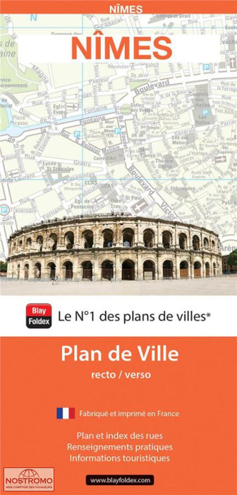 NÎMES | Blay Foldex street map