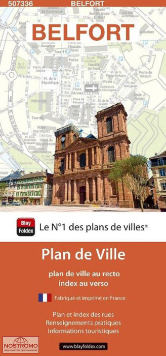 BELFORT | plan de ville Blay Foldex