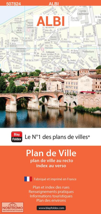 ALBI | Blay Foldex street map