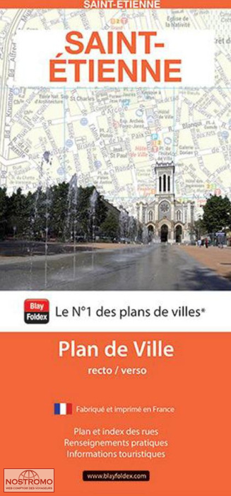 SAINT-ÉTIENNE | plan de ville Blay Foldex