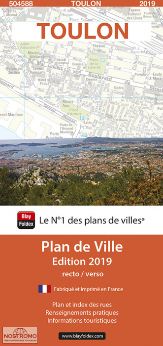 TOULON | Blay Foldex street map