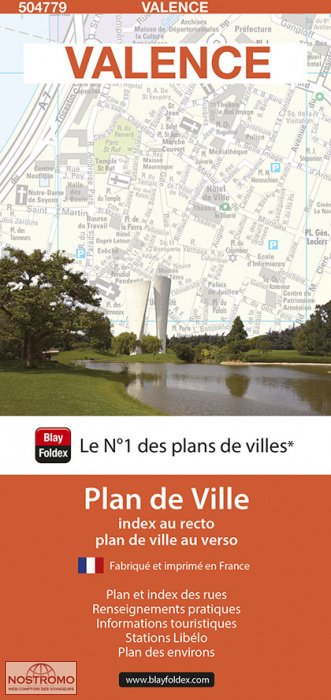 VALENCE | Blay Foldex street map
