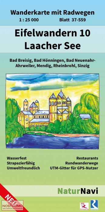 EIFELWANDERN 10 - LAACHER SEE | NaturNavi hiking map