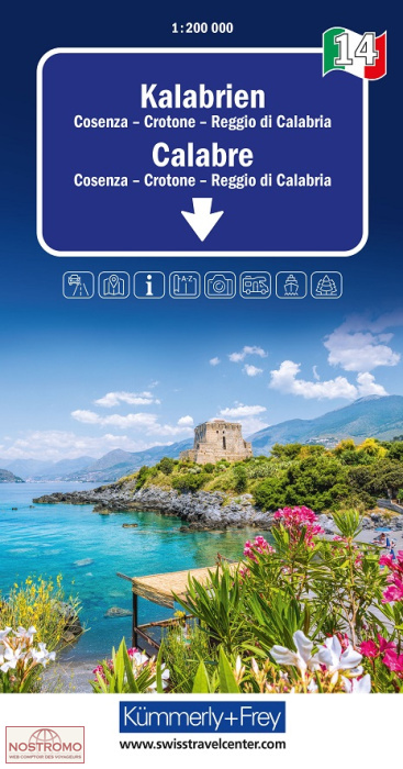 14 CALABRIA | Kummerly+frey road map