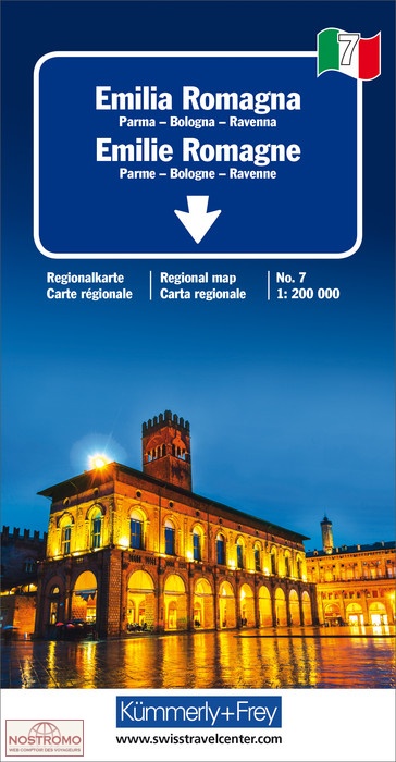 07 EMILIA-ROMAGNA | Kummerly+Frey road map
