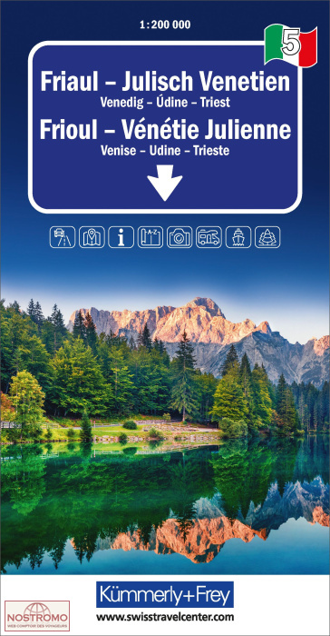 05 FRIULI - VENEZIA GIULIA | Kummerly+Frey road map