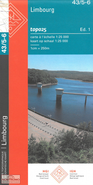 43/5-6 LIMBOURG | carte topographique NGI/IGN
