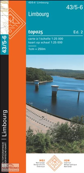43/5-6 LIMBOURG | NGI/IGN topographical map