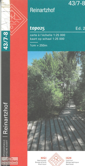 43/7-8 REINARTZHOF | NGI/IGN topographical map