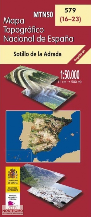 579 SOTILLO DE LA ADRADA | carte topographique CNIG