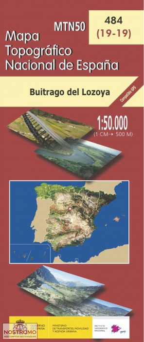 484 BUITRAGO DEL LOZOYA | CNIG topographical map