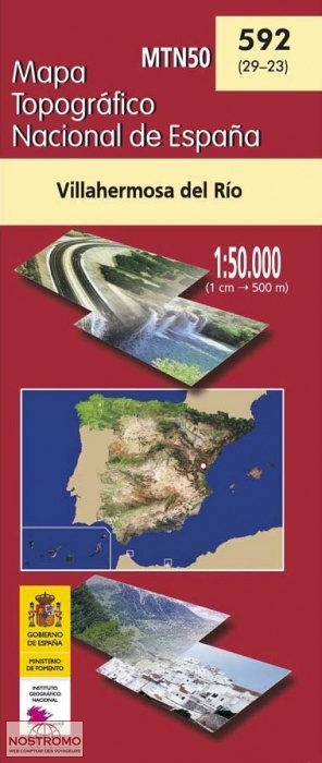 592 VILLAHERMOSA DEL RÍO | CNIG topographical map