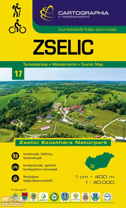 17 ZSELIC | carte de randonnée Cartographia