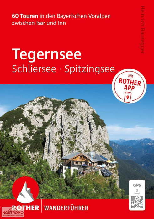 TEGERNSEE - SCHLIERSEE - SPITZINGSEE | Rother hiking guide