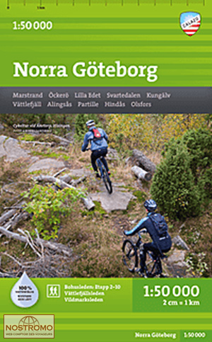 NORRA GÖTEBORG | Calazo hiking map