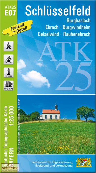 ATK25 - E07 SCHLÜSSELFELD | LDBV hiking map