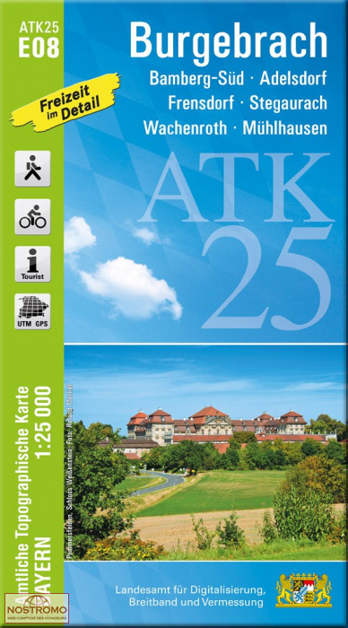 ATK25 - E08 BURGEBRACH | LDBV hiking map