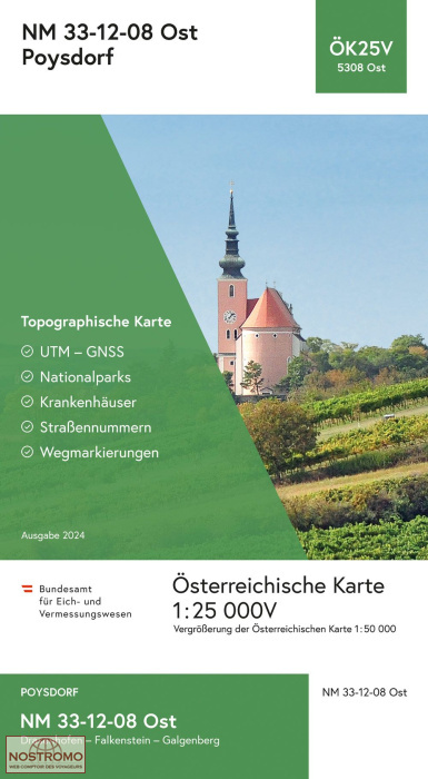 5308-OST POYSDORF | BEV topographical map