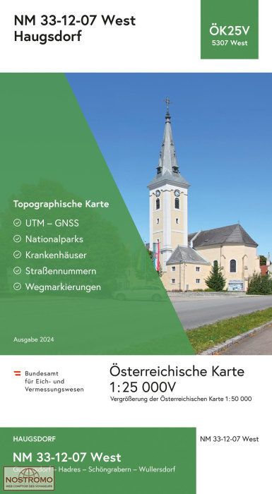 5307-WEST HAUGSDORF | BEV topographical map