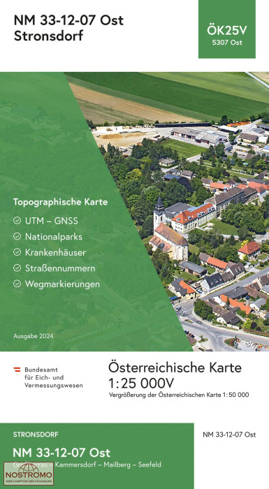 5307-OST STRONSDORF | BEV topographical map