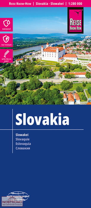 SLOVAQUIE | carte routière Reise Know-How