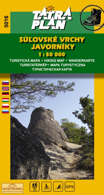5016 SULOVSKE VRCHY - JAVORNIK | TatraPlan hiking map