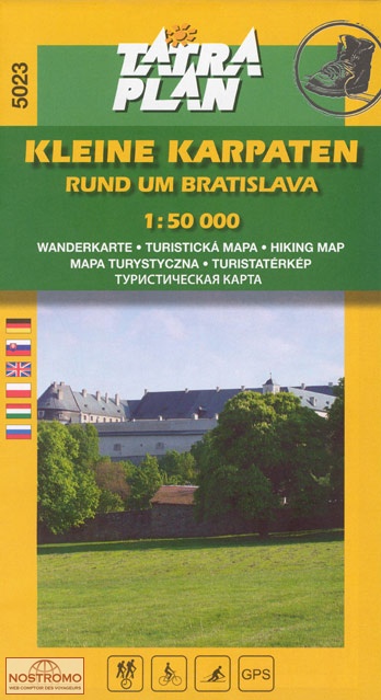 5023 KLEINE KARPATEN - RUND UM BRATISLAVA | TatraPlan hiking map