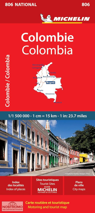 COLOMBIA 806 | Michelin road map