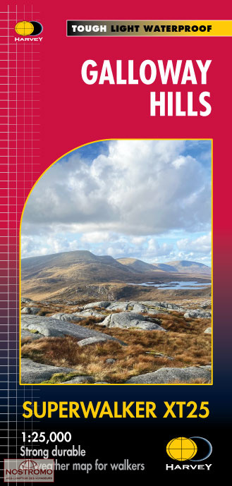 GALLOWAY HILLS | Harvey hiking map