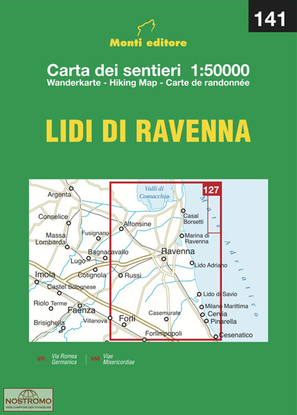 141 LIDI DI RAVENNA | Monti hiking map