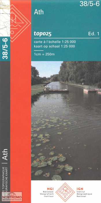 38/5-6 ATH | carte topographique NGI/IGN