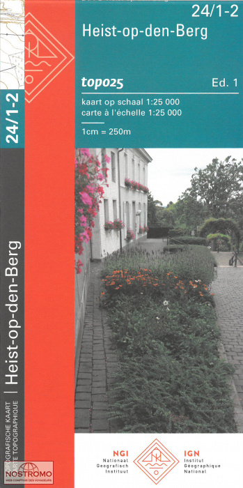 24/1-2 HEIST-OP-DEN-BERG | carte topographique NGI/IGN