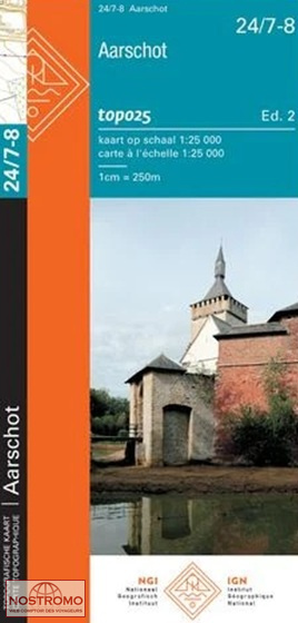 24/7-8 AARSCHOT | NGI/IGN topographical map