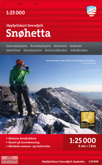SNØHETTA | Calazo hiking map