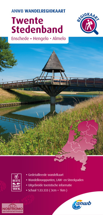 TWENTE STEDENBAND | ANWB hiking map