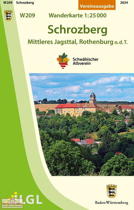 W209 SCHROZBERG | LGL hiking map