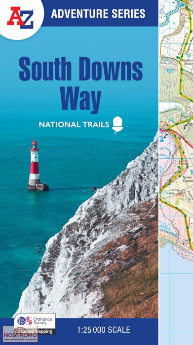 SOUTH DOWNS WAY | AZ travel maps atlas